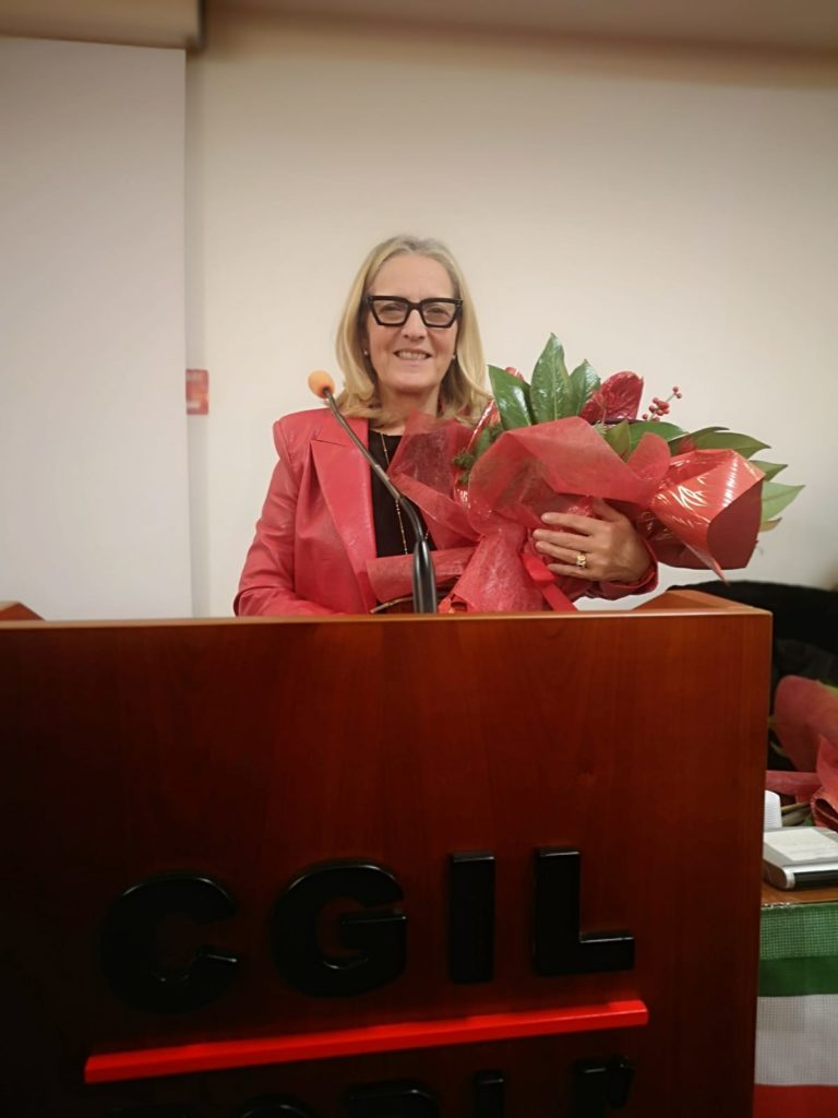 Marzia Abbonizio Segretaria Generale SPI CGIL Forlì